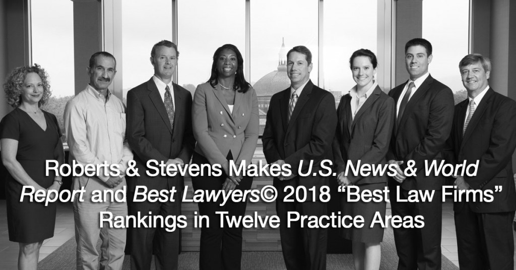 Roberts & Stevens Best Law Firms 2018