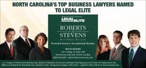 Roberts & Stevens Legal Elite 2016